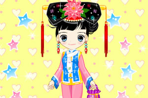 中国女孩换装