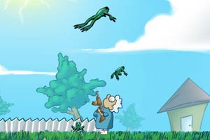 老奶奶花园出击