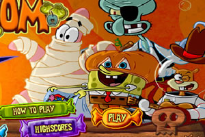 海绵宝宝占格子