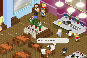 梦幻美女西餐厅