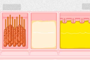 油炸香肠热狗赚钱