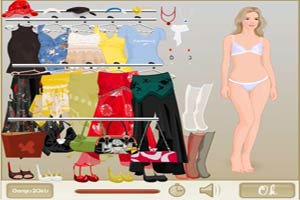 艺术模特儿装扮