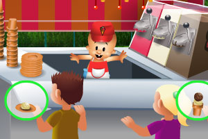 小婴儿冰淇淋店