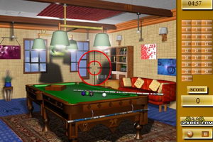 台球房找数字11