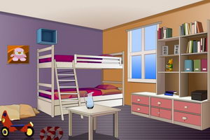 逃出儿童卡通房间