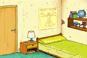 逃出帅哥的房间