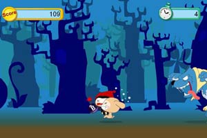 大灰狼狂追小红帽