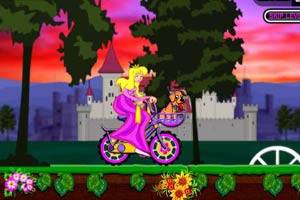 野蛮公主骑单车