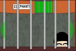 大猩猩逃出动物园