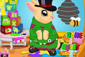 可爱小兔兔装扮