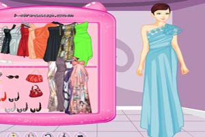 09新款露肩小礼服