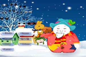 圣诞雪人换装