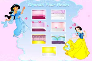 迪斯尼公主的房间