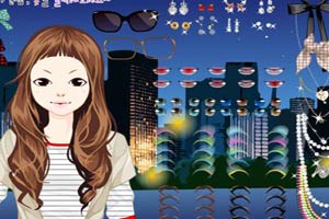 炫彩背带化妆版