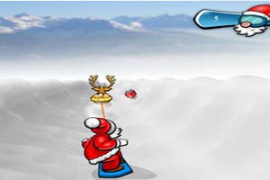 圣诞老人滑雪橇