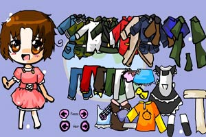 可爱粗线条卡通