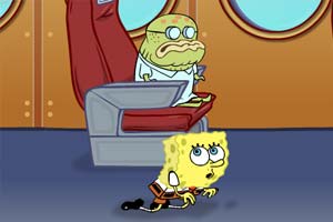 海绵宝宝飞机逃生