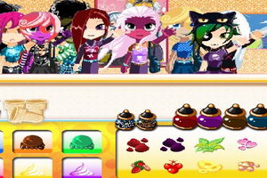 萨库塔的冰淇凌店