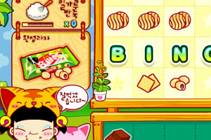 小黑花花吃饼干