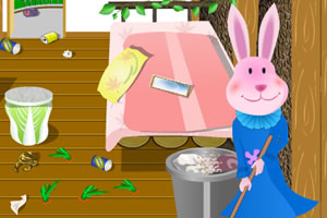 兔子夫人清理家