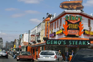 费城街道找东西