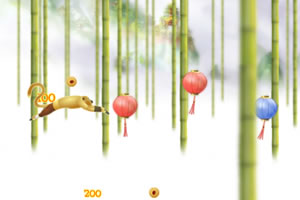 功夫熊猫猴子偷桃