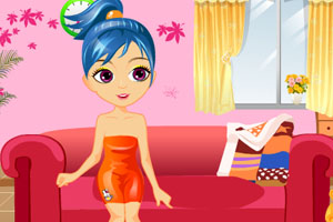 海边姐妹花换装