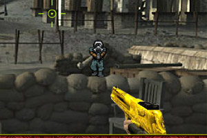 黄金沙鹰之守卫阵地