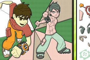 少年骇客色块拼图