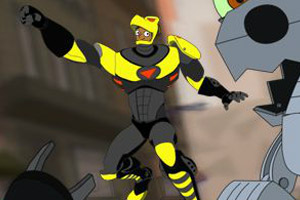 大战邪恶机器人