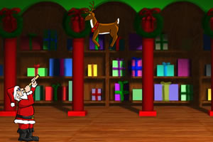 圣诞老人射圣诞鹿