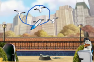 疯狂企鹅之捕海鸥