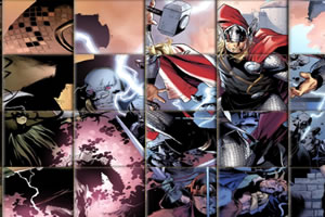 雷神勇士旋转拼图