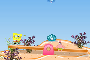 海绵宝宝跷跷板