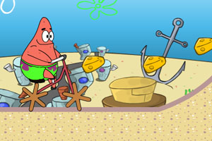 派大星骑自行车