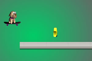 滑板狗狗吃星星