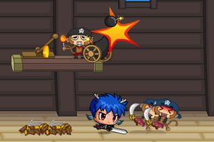 小王子海盗船舱内争斗2