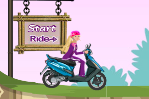 芭比骑摩托