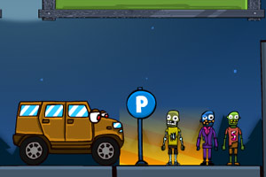 开车撞僵尸选关版