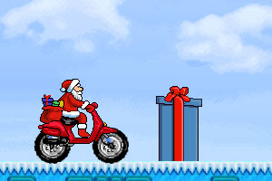 圣诞老人摩托车