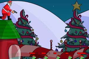 圣诞老人打僵尸无敌版