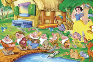 白雪公主找字母