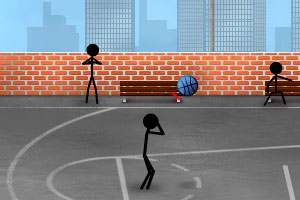 火柴人疯狂投篮