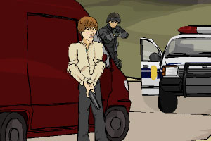 比伯袭击警察变态版