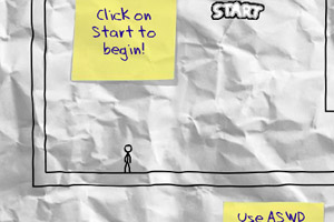 火柴人纸上闯关