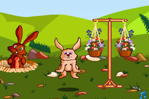 布置兔子乐园