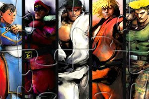 超强街头霸王拼图