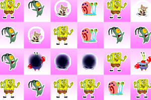 可爱海绵宝宝对对碰