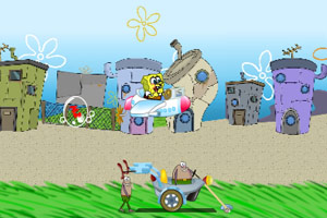 海绵宝宝小飞机