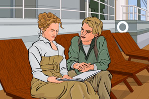 泰坦尼克号上接吻